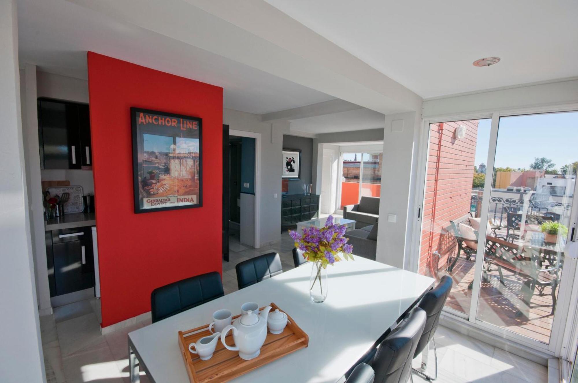 Apartamentos Avenida Sevilla Bagian luar foto