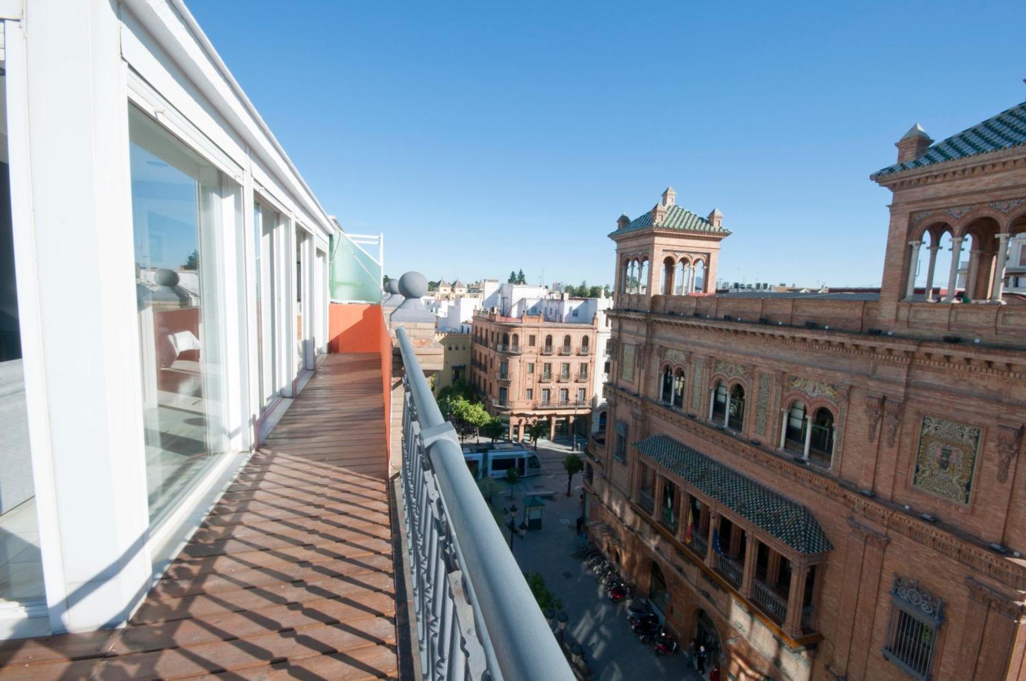 Apartamentos Avenida Sevilla Bagian luar foto